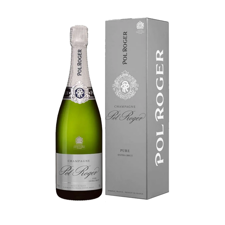 Pol Roger Champagne Pure Extra Brut Gift Boxed