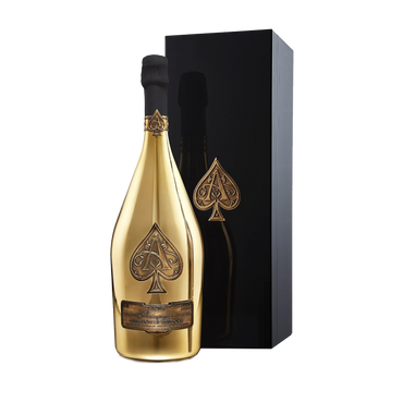 ARMAND DE BRIGNAC CHAMPAGNE BRUT GOLD 75CL IN GIFT BOX