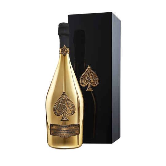 ARMAND DE BRIGNAC CHAMPAGNE BRUT GOLD 75CL IN GIFT BOX